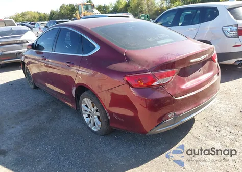 2015 Chrysler 200 Limited из США, поврежденный, VIN 1C3CCCAB1FN699323